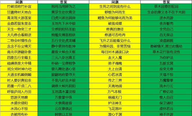 《玄元剑仙》游戏道使攻略（玄元剑仙道使修行之路）