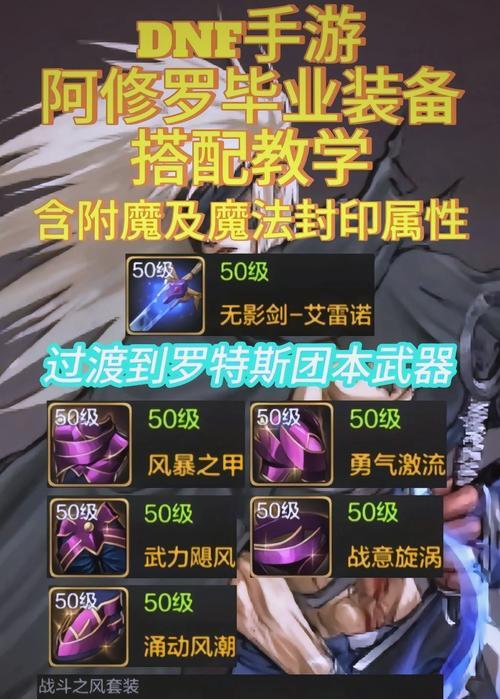 地下城手游阿修罗职业推荐防具是什么？